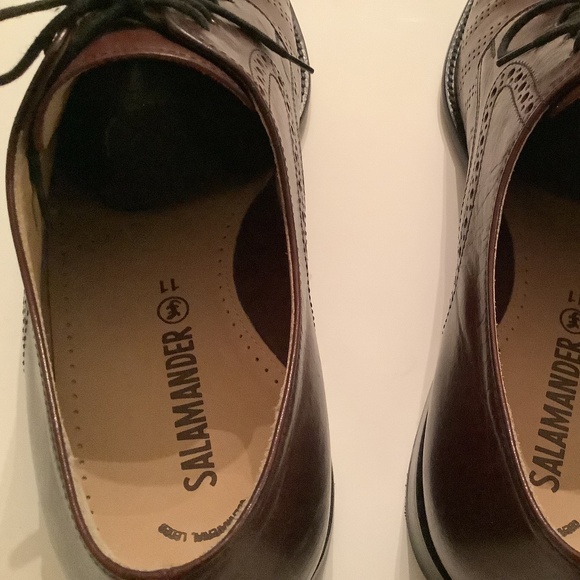 SALAMANDER MEN’S LEATHER SHOES - Picture 11 of 14